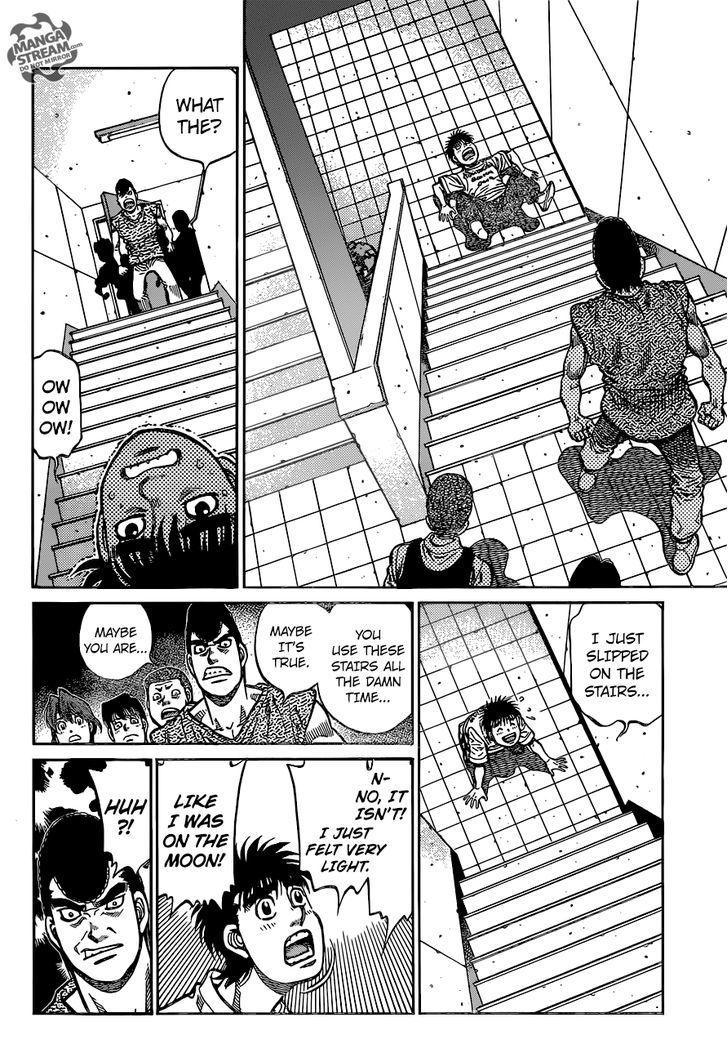 Hajime no Ippo Chapter 1162 page 9 - Chapter 1162 : Moon Walking