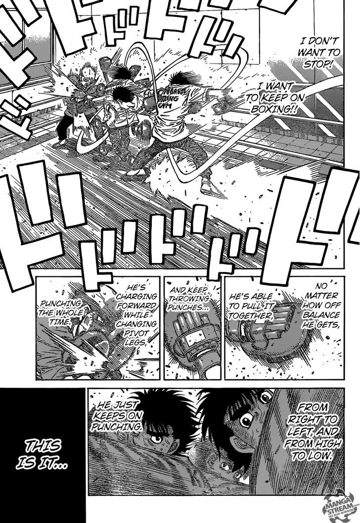 Hajime no Ippo Chapter 1163 page 16 - Chapter 1163 : Transformation