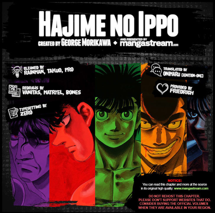Hajime no Ippo Chapter 1163 page 2 - Chapter 1163 : Transformation