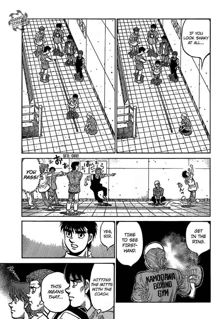 Hajime no Ippo Chapter 1163 page 4 - Chapter 1163 : Transformation