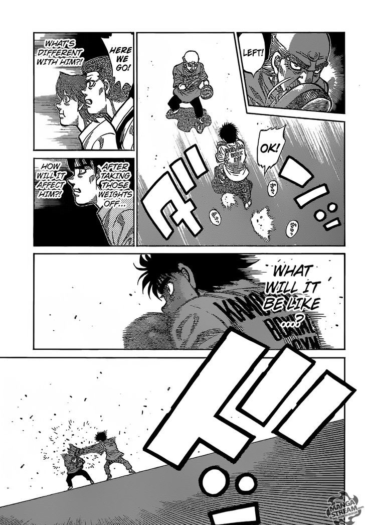 Hajime no Ippo Chapter 1163 page 6 - Chapter 1163 : Transformation