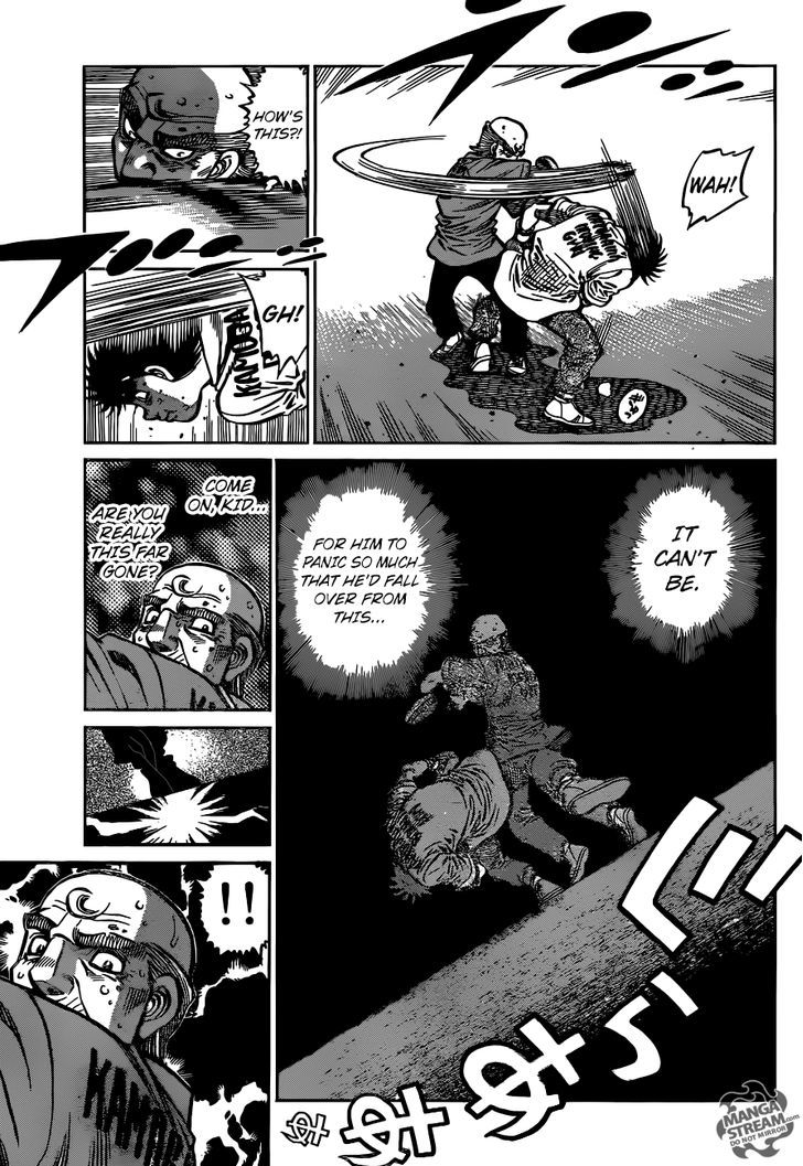 Hajime no Ippo Chapter 1163 page 8 - Chapter 1163 : Transformation