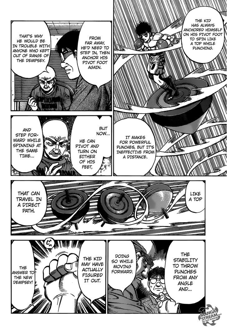Hajime no Ippo Chapter 1164 page 11 - Chapter 1164 : The Return!