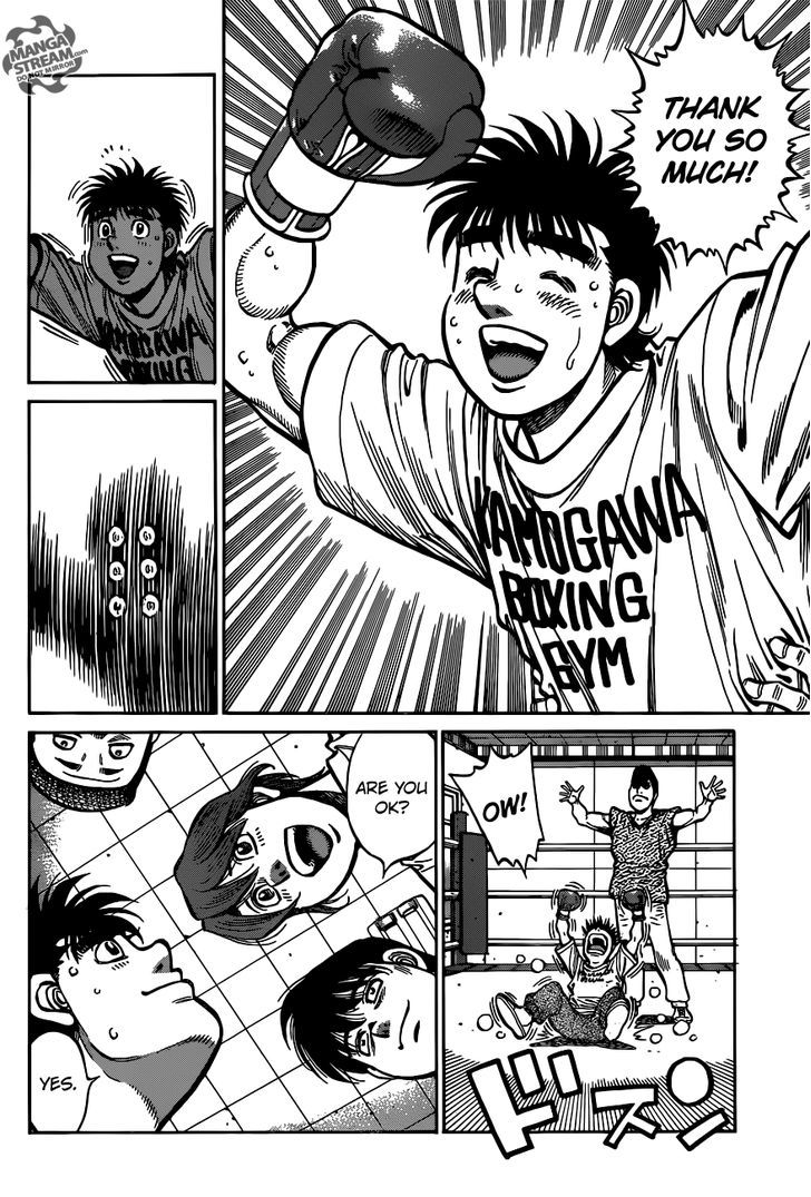 Hajime no Ippo Chapter 1164 page 3 - Chapter 1164 : The Return!