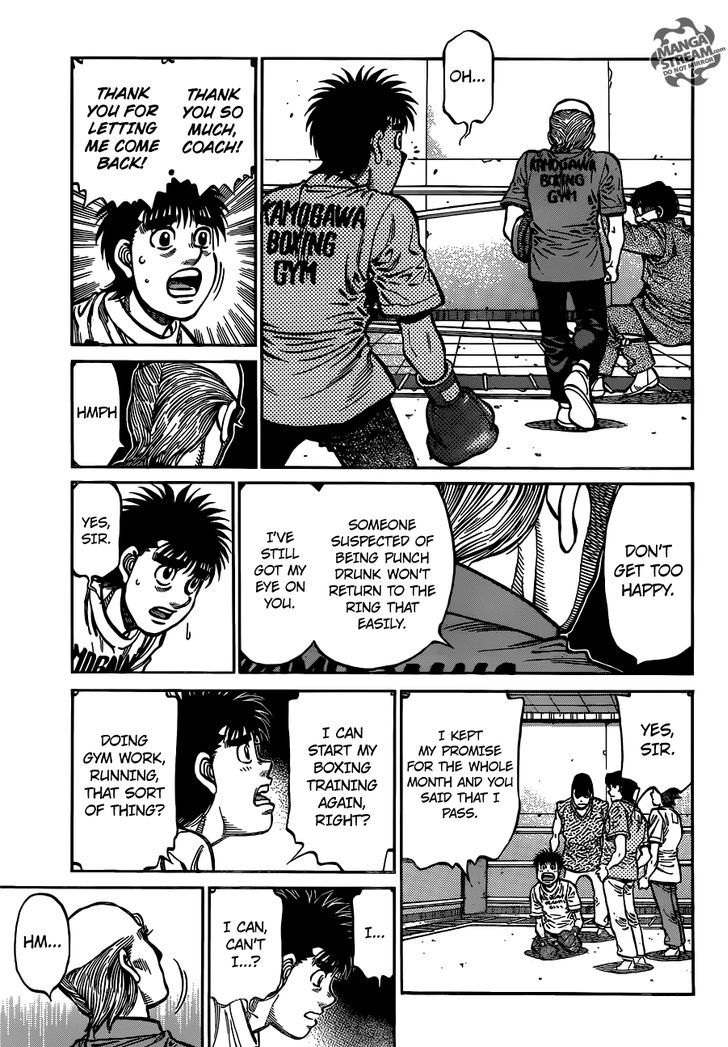 Hajime no Ippo Chapter 1164 page 4 - Chapter 1164 : The Return!