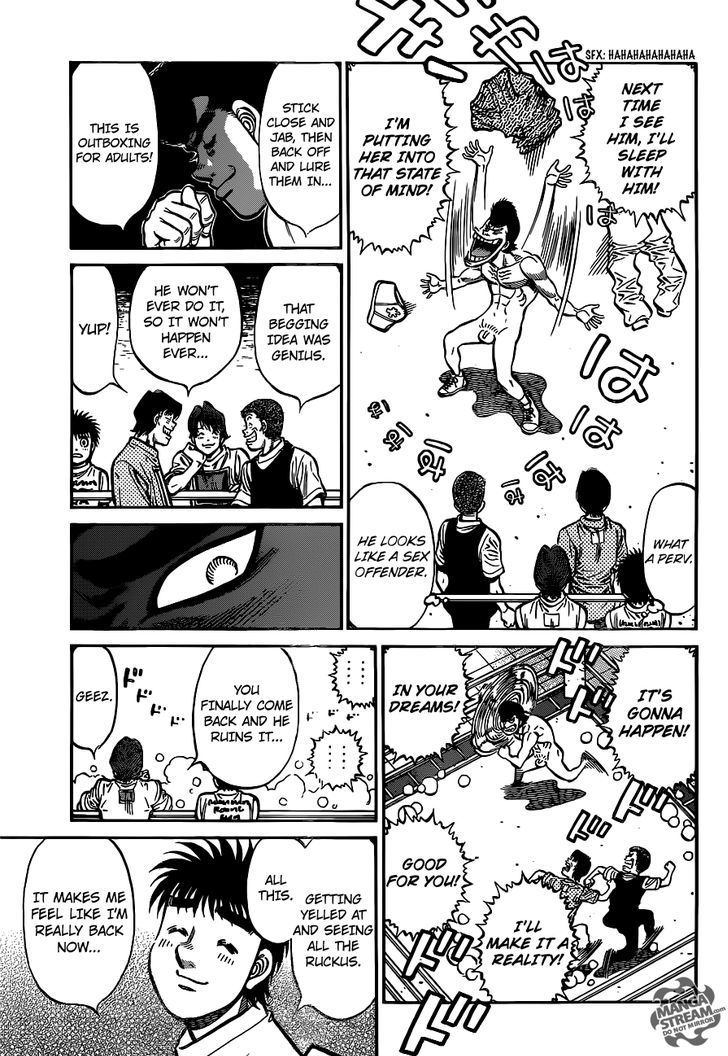 Hajime no Ippo Chapter 1164 page 8 - Chapter 1164 : The Return!