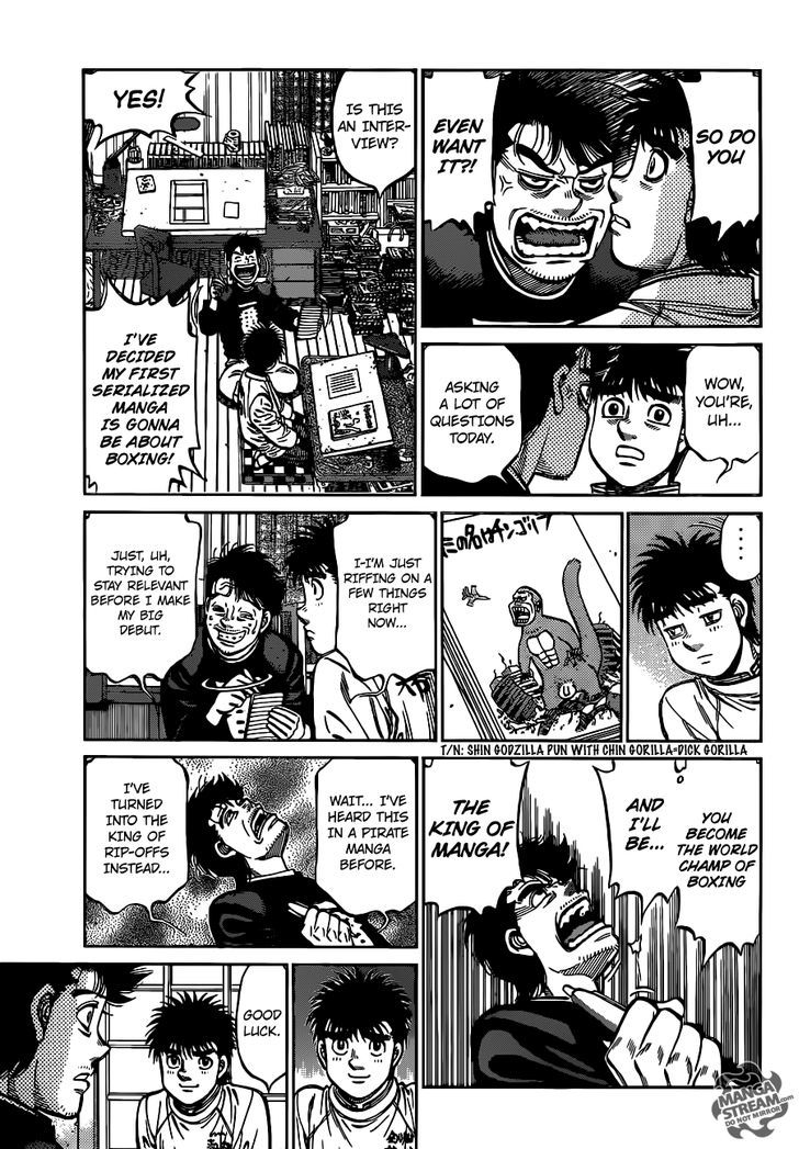 Hajime no Ippo Chapter 1165 page 10 - Chapter 1165 : Ten Count