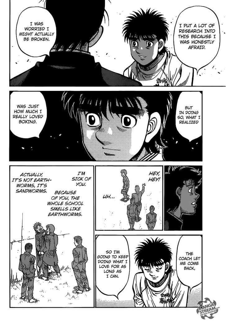 Hajime no Ippo Chapter 1165 page 11 - Chapter 1165 : Ten Count