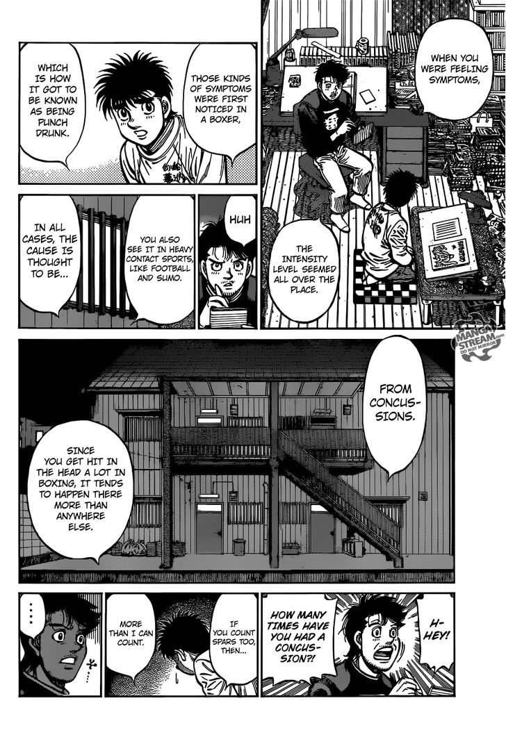 Hajime no Ippo Chapter 1165 page 5 - Chapter 1165 : Ten Count