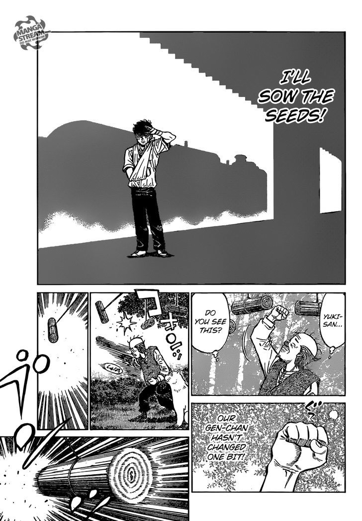Hajime no Ippo Chapter 1167 page 10 - Chapter 1167 : Flesh and Blood