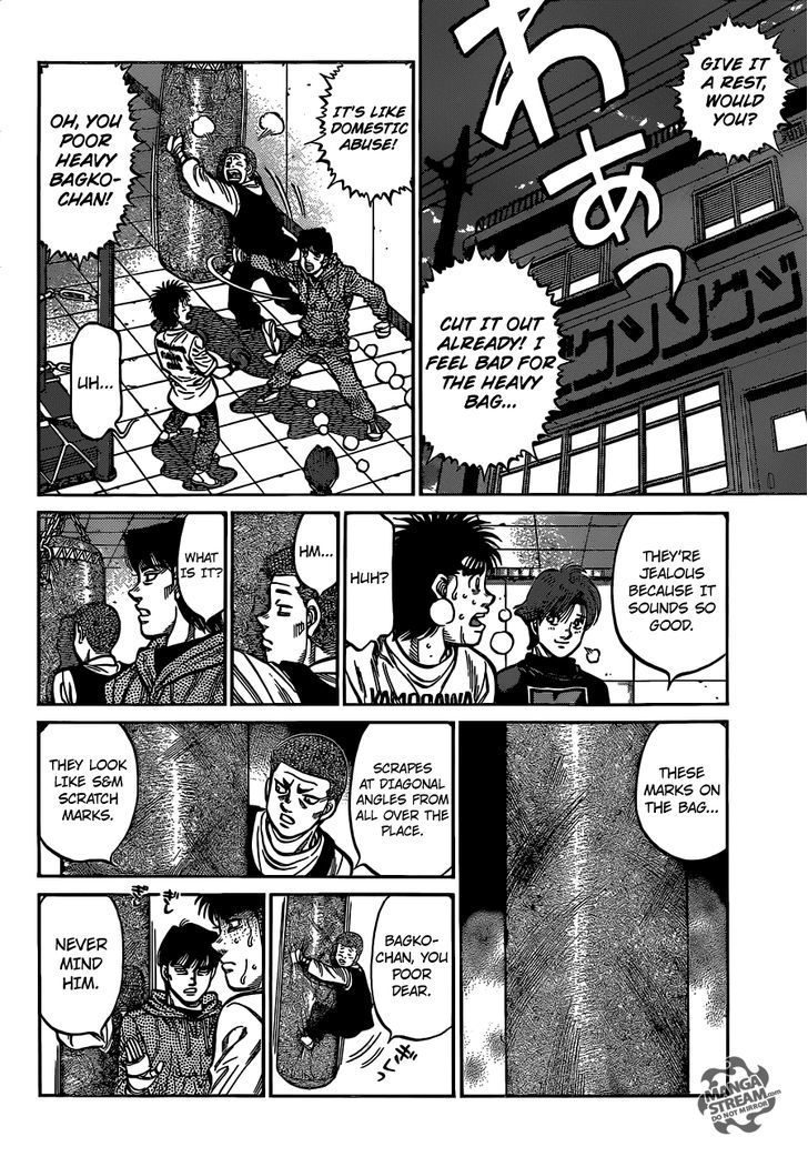 Hajime no Ippo Chapter 1167 page 14 - Chapter 1167 : Flesh and Blood