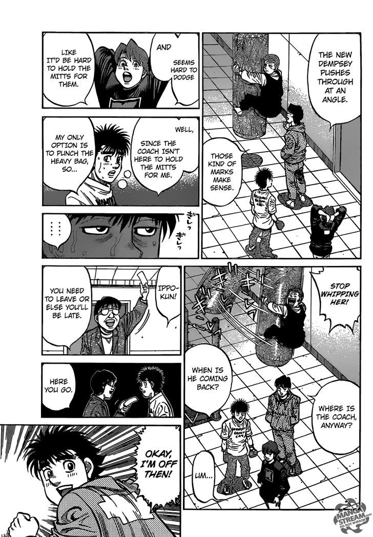 Hajime no Ippo Chapter 1167 page 15 - Chapter 1167 : Flesh and Blood
