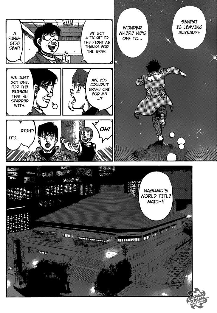 Hajime no Ippo Chapter 1167 page 16 - Chapter 1167 : Flesh and Blood