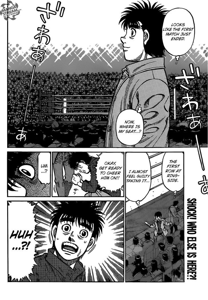 Hajime no Ippo Chapter 1167 page 18 - Chapter 1167 : Flesh and Blood