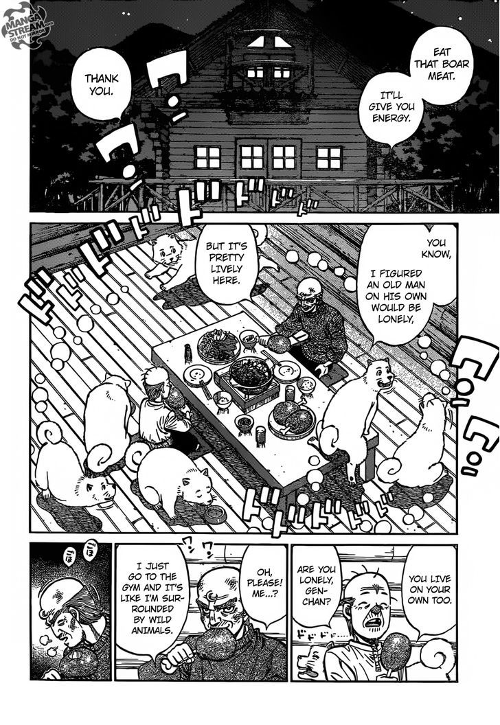 Hajime no Ippo Chapter 1167 page 3 - Chapter 1167 : Flesh and Blood