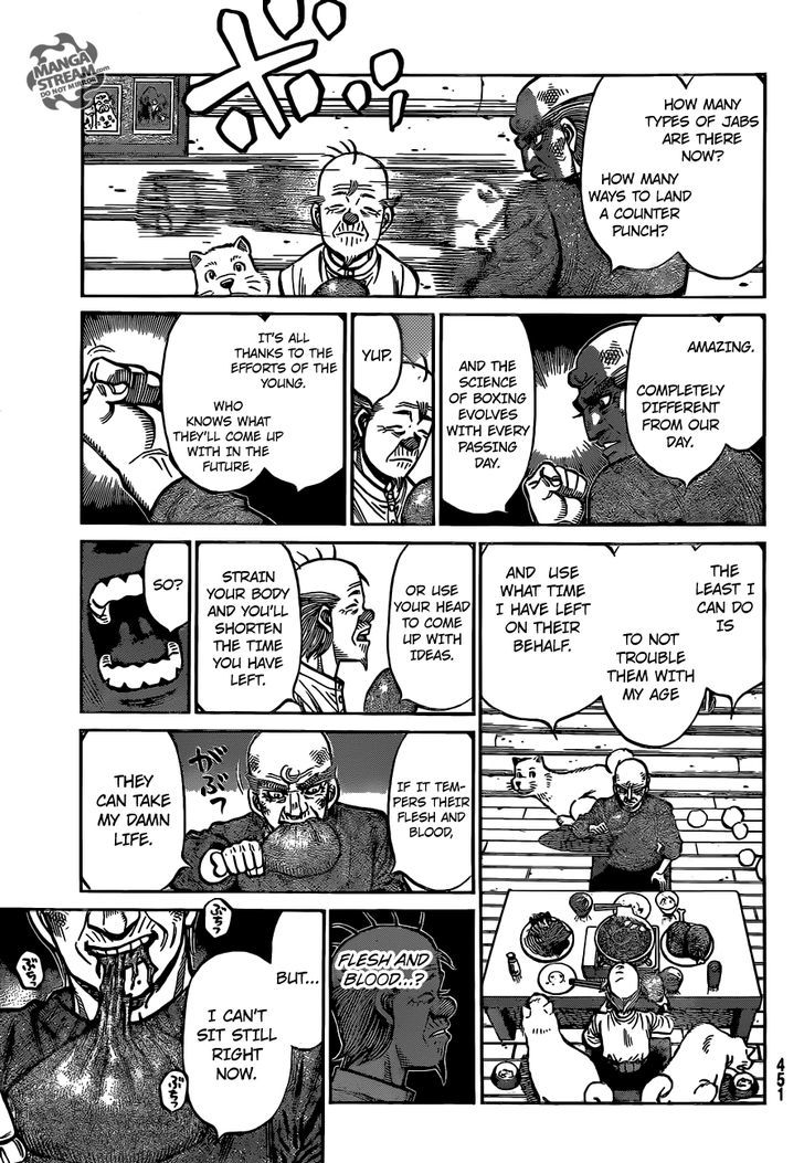 Hajime no Ippo Chapter 1167 page 6 - Chapter 1167 : Flesh and Blood