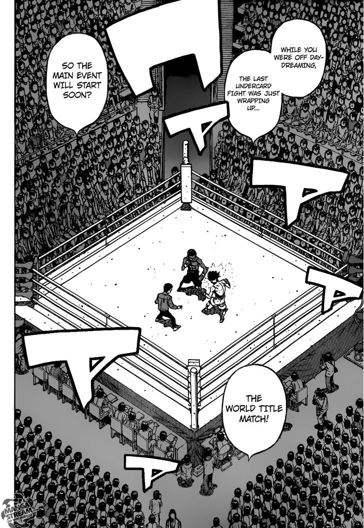 Hajime no Ippo Chapter 1168 page 12 - Chapter 1168 : Imagine