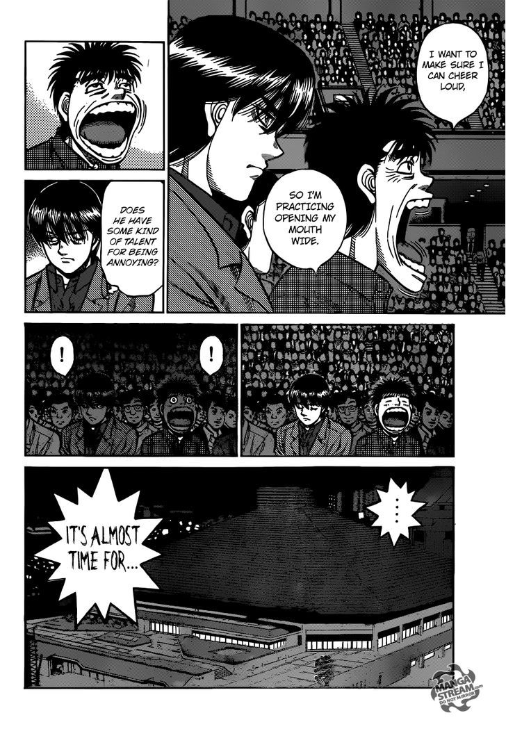 Hajime no Ippo Chapter 1168 page 14 - Chapter 1168 : Imagine