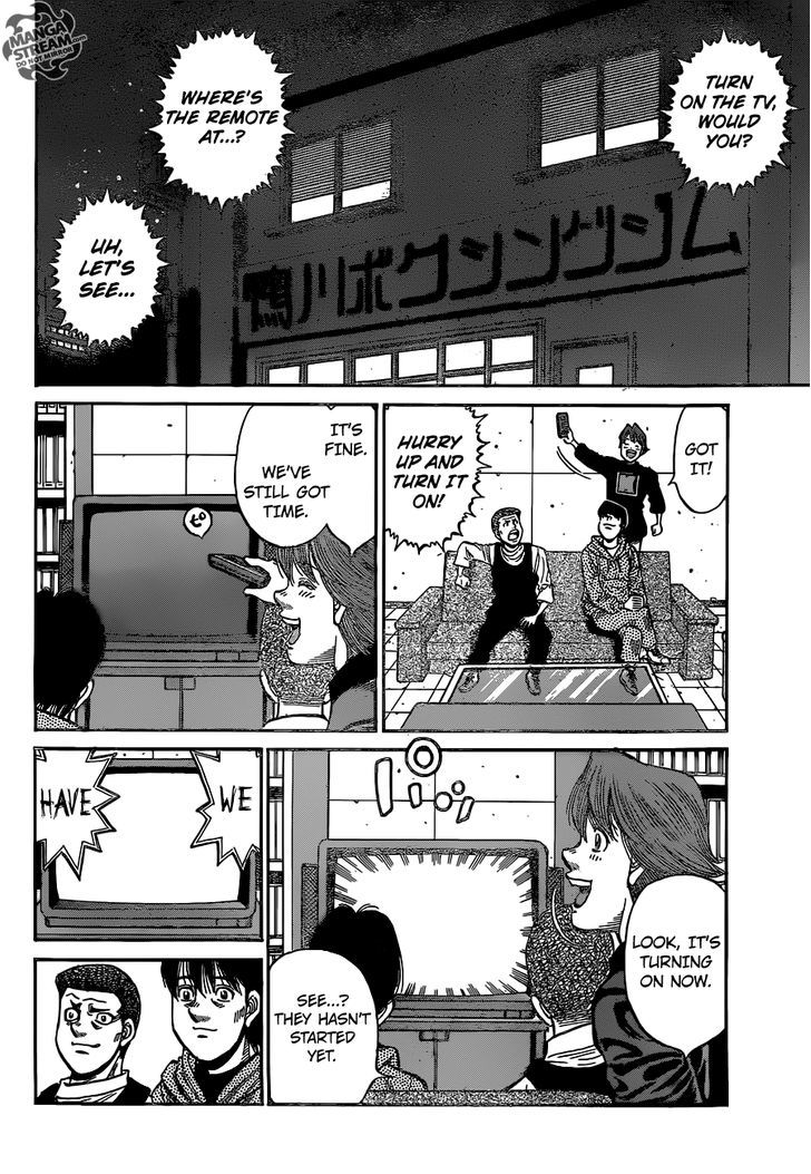 Hajime no Ippo Chapter 1168 page 16 - Chapter 1168 : Imagine