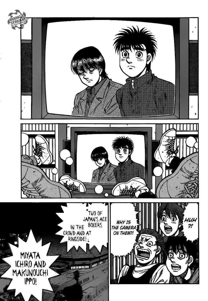 Hajime no Ippo Chapter 1168 page 17 - Chapter 1168 : Imagine