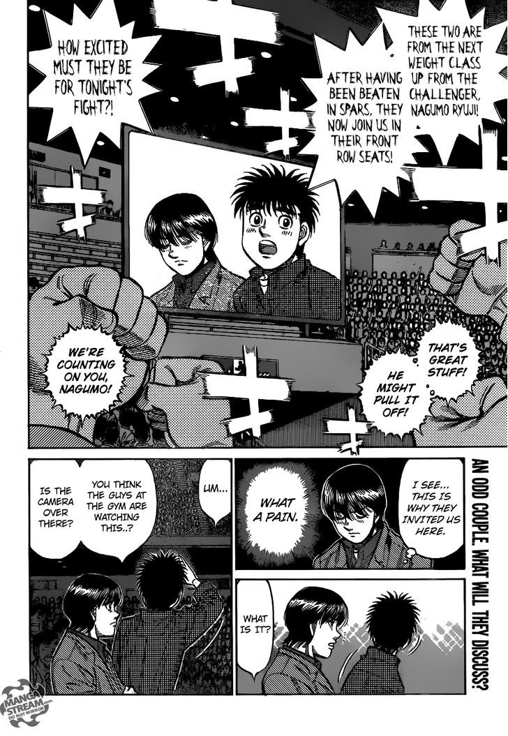 Hajime no Ippo Chapter 1168 page 18 - Chapter 1168 : Imagine