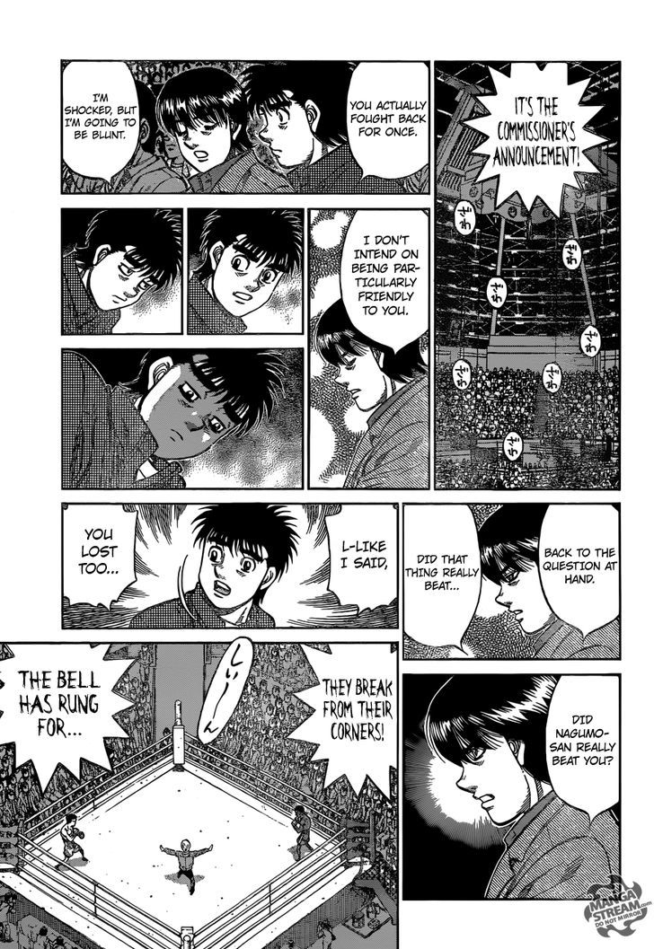 Hajime no Ippo Chapter 1169 page 11 - Chapter 1169 : Question