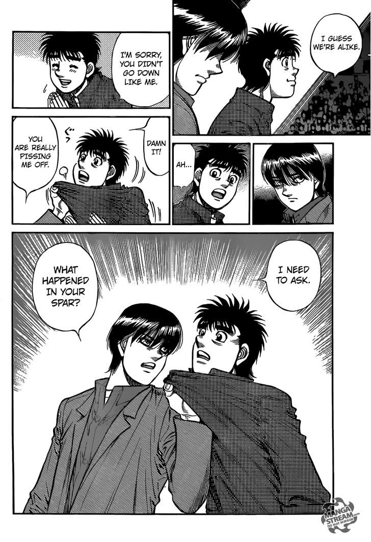 Hajime no Ippo Chapter 1169 page 7 - Chapter 1169 : Question