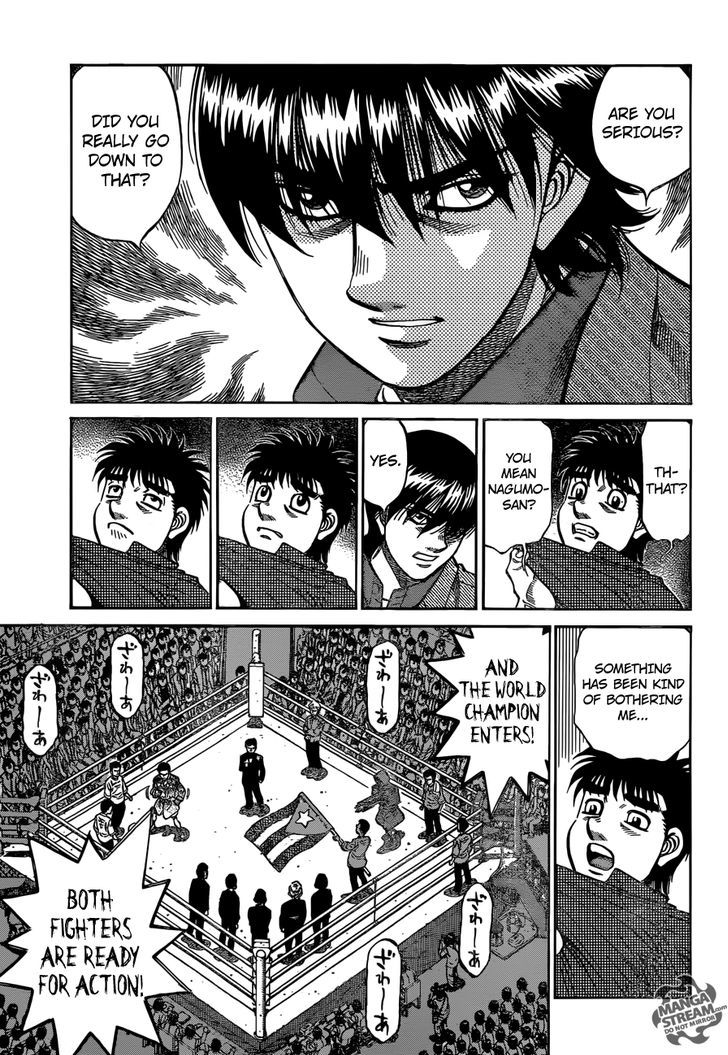 Hajime no Ippo Chapter 1169 page 8 - Chapter 1169 : Question
