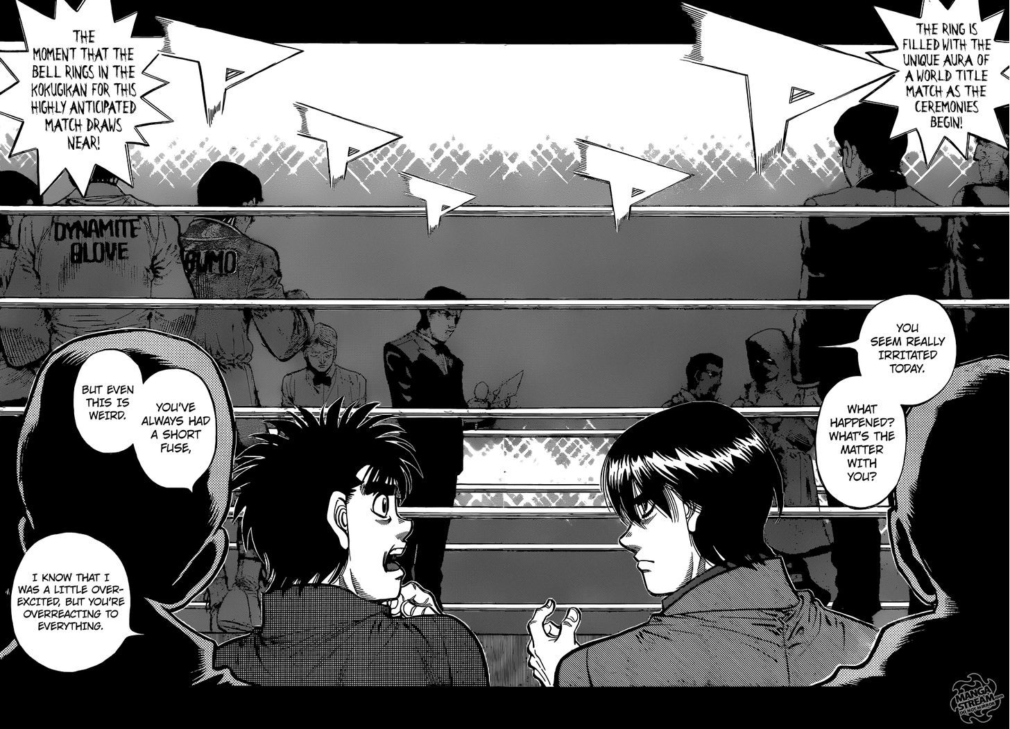 Hajime no Ippo Chapter 1169 page 9 - Chapter 1169 : Question
