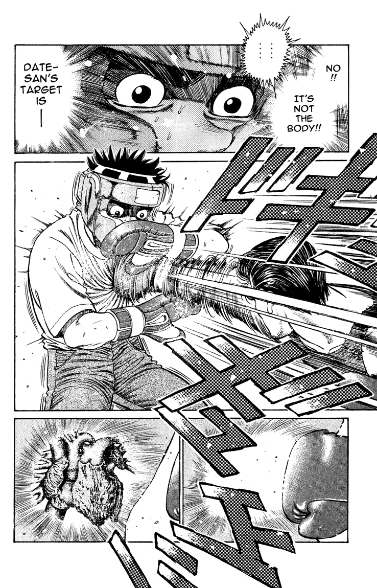 Hajime no Ippo Chapter 117.2 page 10 - Chapter 117 v2 : The Secret Behind the Magic