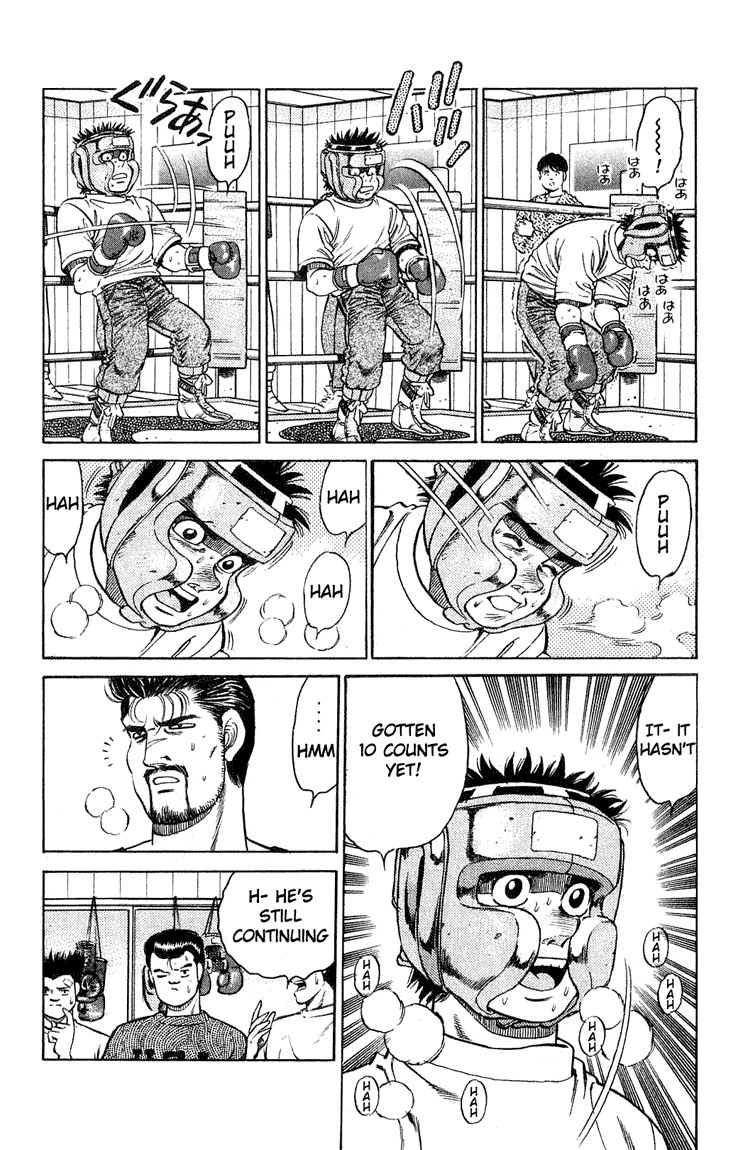 Hajime no Ippo Chapter 117.2 page 4 - Chapter 117 v2 : The Secret Behind the Magic