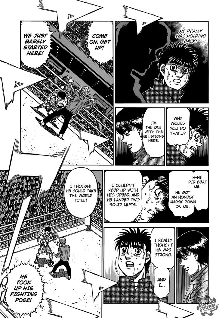 Hajime no Ippo Chapter 1170 page 10 - Chapter 1170 : Rhythm