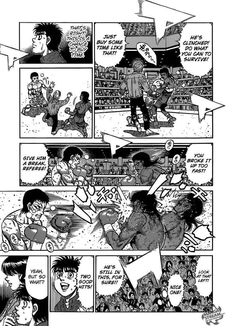 Hajime no Ippo Chapter 1170 page 12 - Chapter 1170 : Rhythm