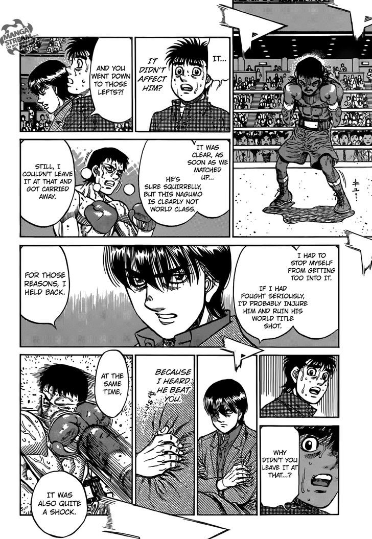 Hajime no Ippo Chapter 1170 page 13 - Chapter 1170 : Rhythm