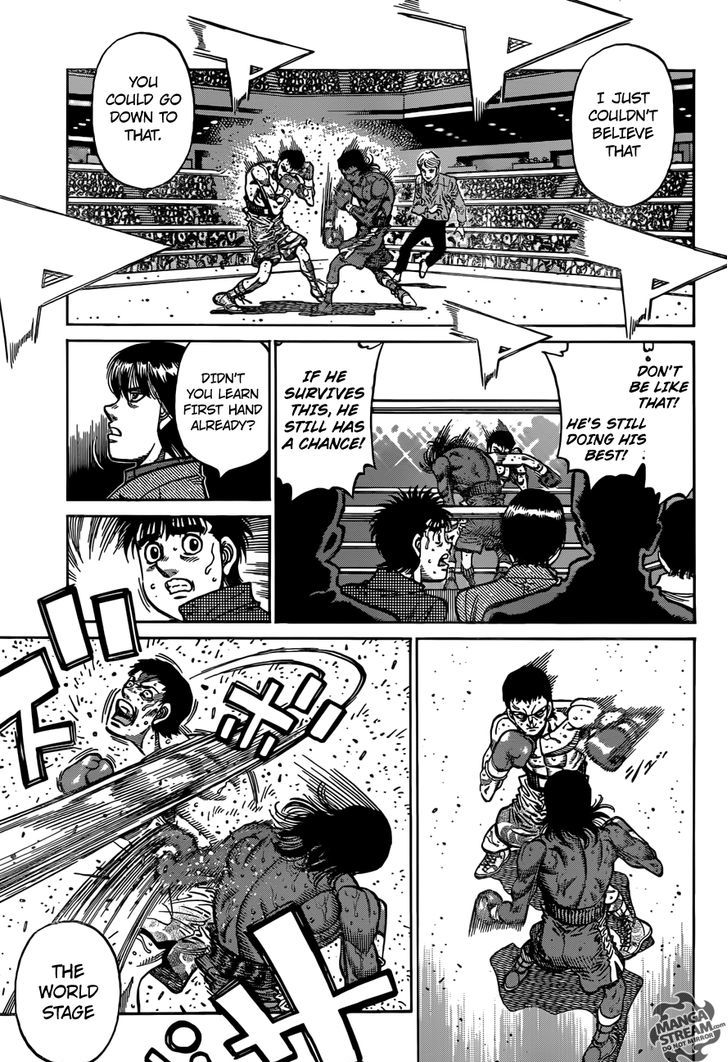 Hajime no Ippo Chapter 1170 page 14 - Chapter 1170 : Rhythm