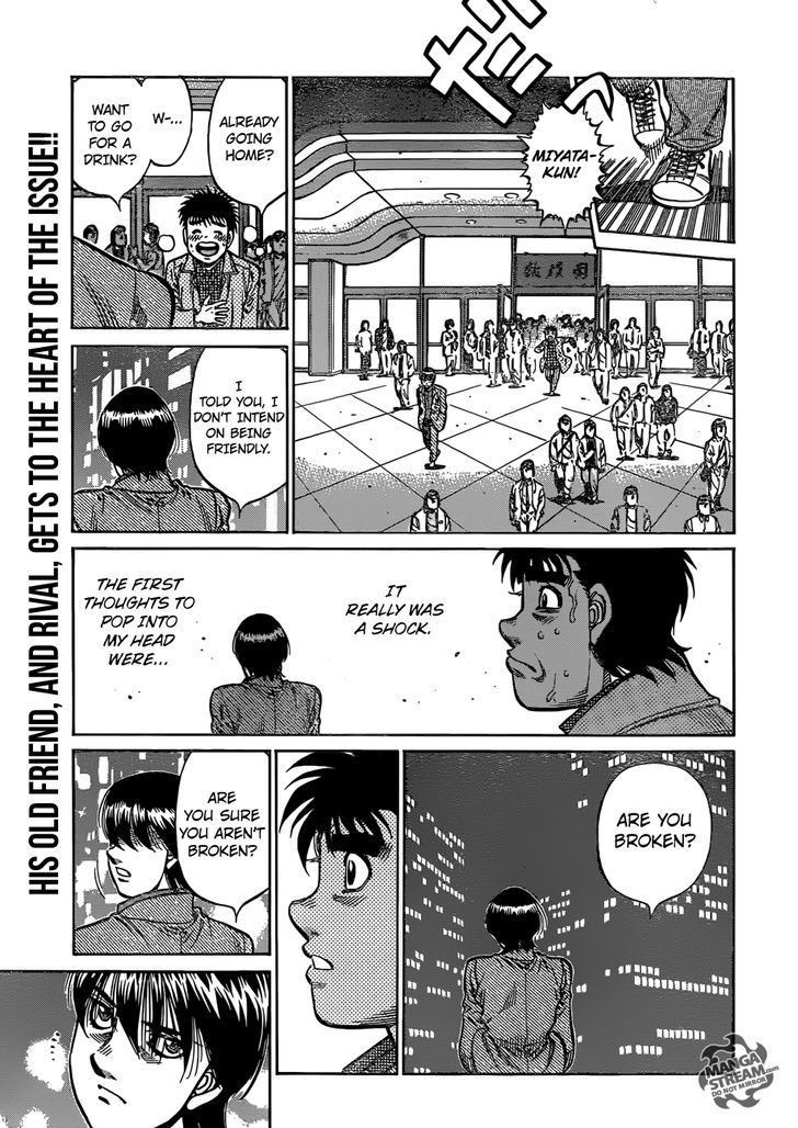 Hajime no Ippo Chapter 1170 page 16 - Chapter 1170 : Rhythm