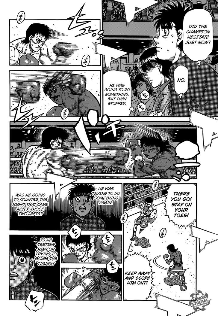 Hajime no Ippo Chapter 1170 page 3 - Chapter 1170 : Rhythm