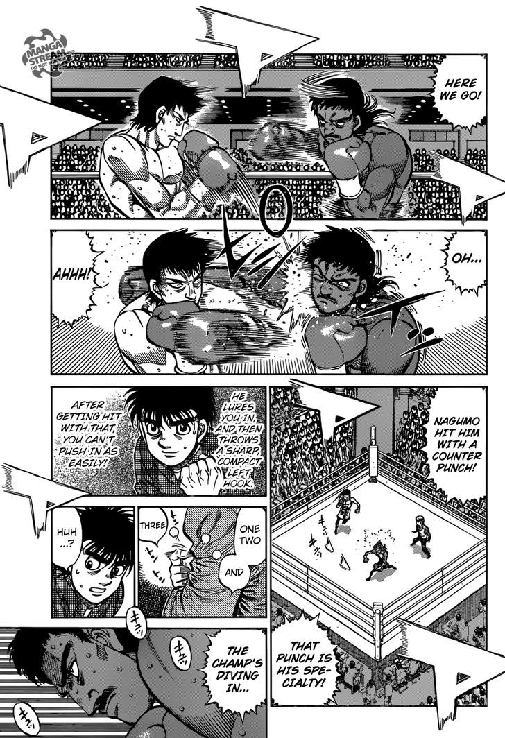 Hajime no Ippo Chapter 1170 page 6 - Chapter 1170 : Rhythm