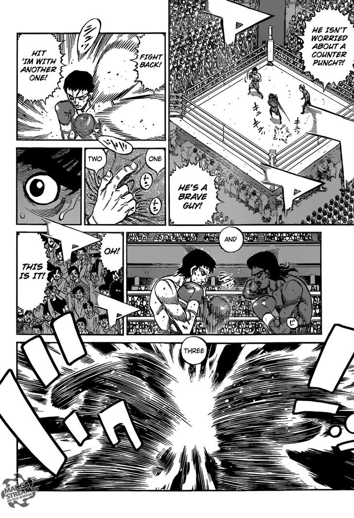 Hajime no Ippo Chapter 1170 page 7 - Chapter 1170 : Rhythm