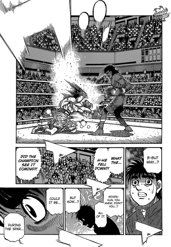 Hajime no Ippo Chapter 1170 page 8 - Chapter 1170 : Rhythm