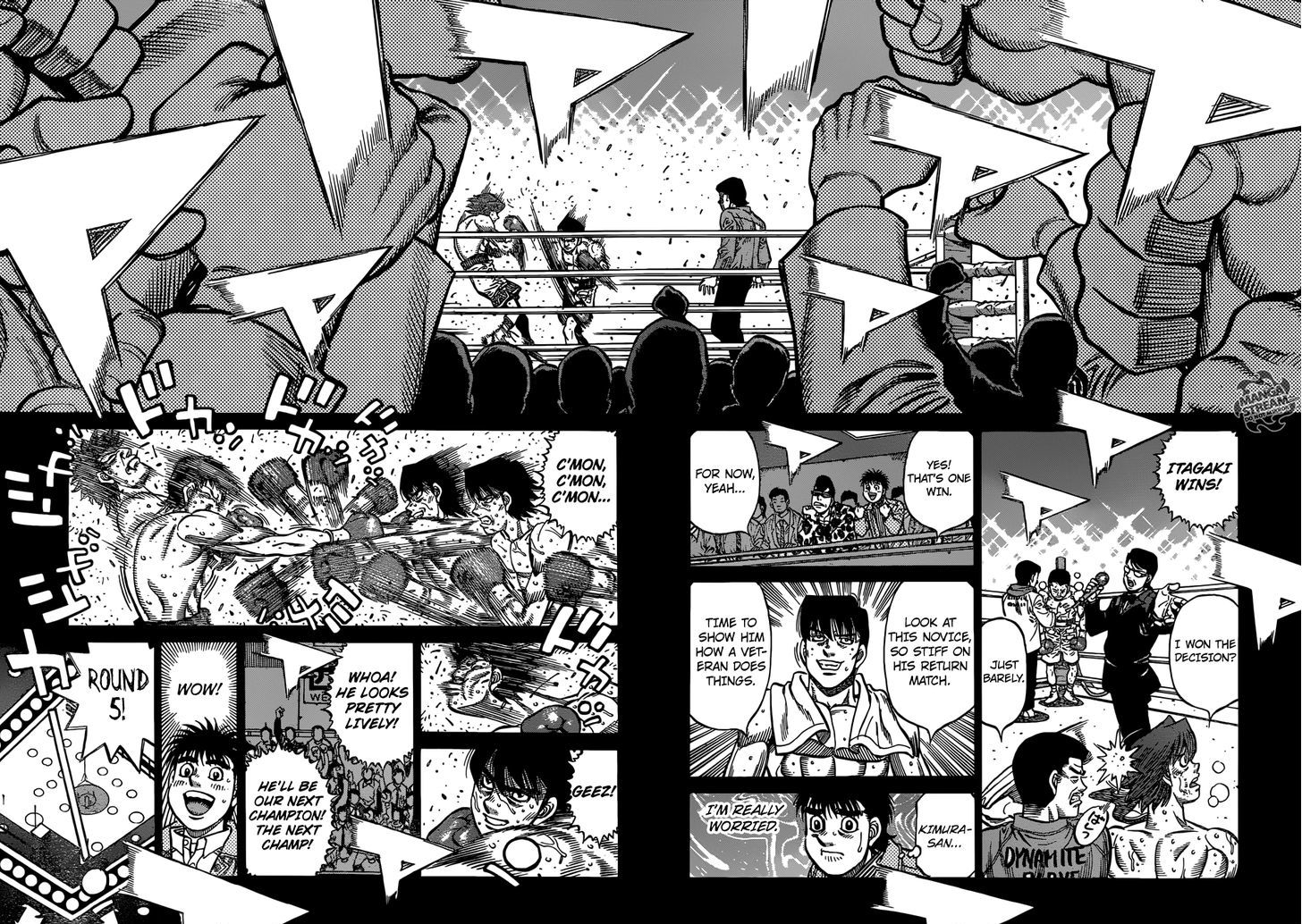 Hajime no Ippo Chapter 1171 page 14 - Chapter 1171
