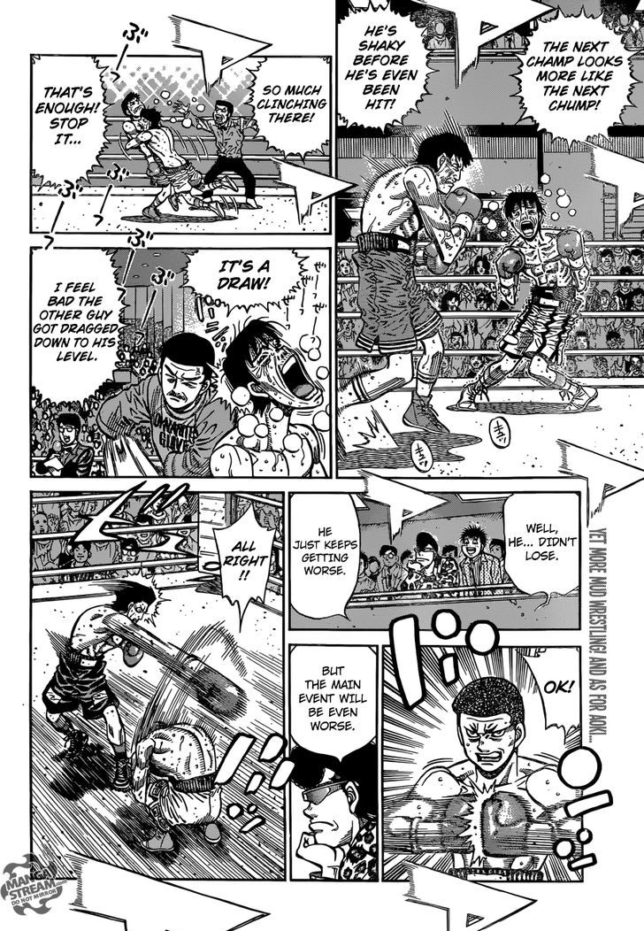 Hajime no Ippo Chapter 1171 page 15 - Chapter 1171