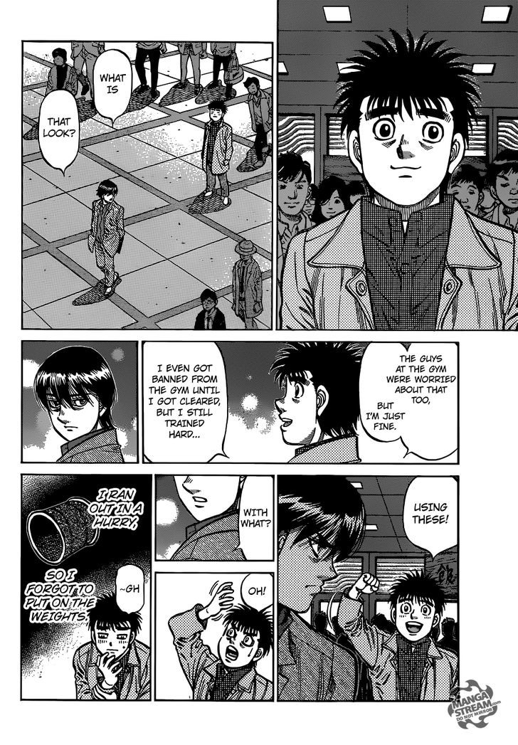 Hajime no Ippo Chapter 1171 page 3 - Chapter 1171