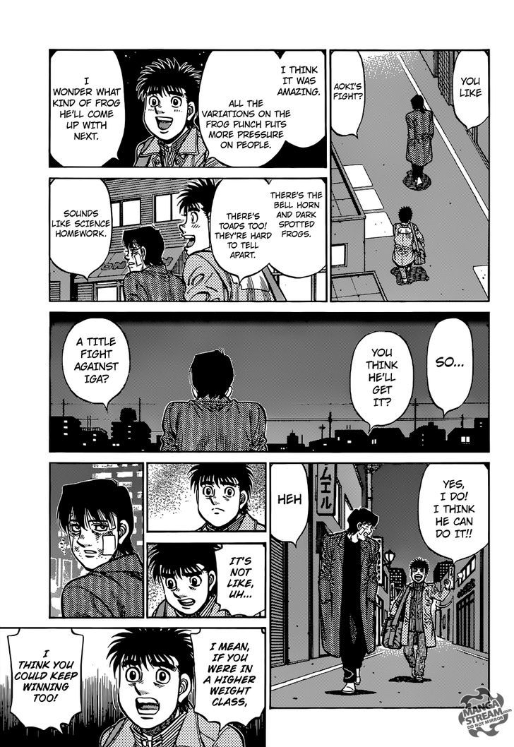 Hajime no Ippo Chapter 1172 page 12 - Chapter 1172 : In Pursuit of What's Next