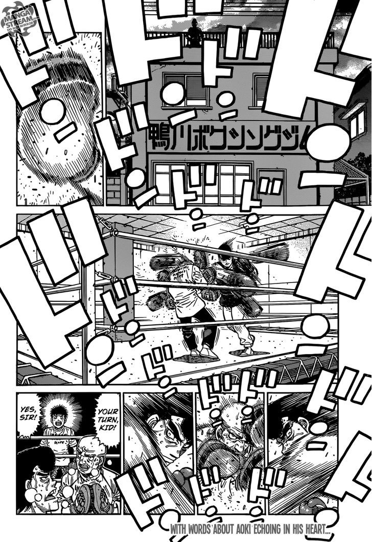Hajime no Ippo Chapter 1172 page 15 - Chapter 1172 : In Pursuit of What's Next