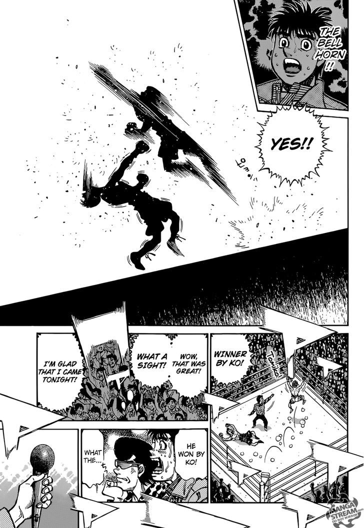 Hajime no Ippo Chapter 1172 page 4 - Chapter 1172 : In Pursuit of What's Next