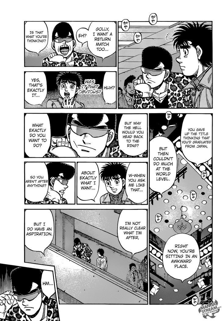 Hajime no Ippo Chapter 1172 page 6 - Chapter 1172 : In Pursuit of What's Next