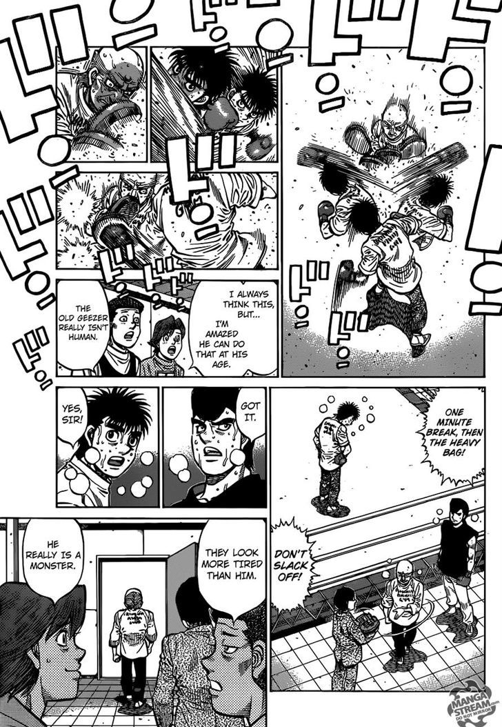 Hajime no Ippo Chapter 1173 page 3 - Chapter 1173