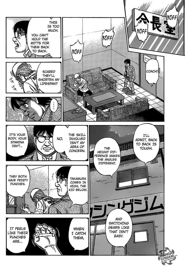 Hajime no Ippo Chapter 1173 page 4 - Chapter 1173