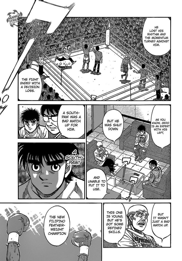 Hajime no Ippo Chapter 1174 page 3 - Chapter 1174